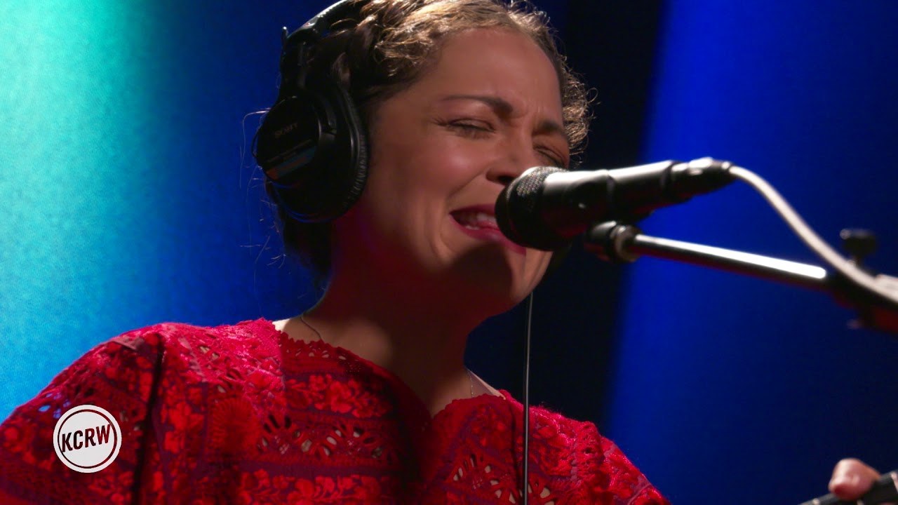 Natalia Lafourcade performing 