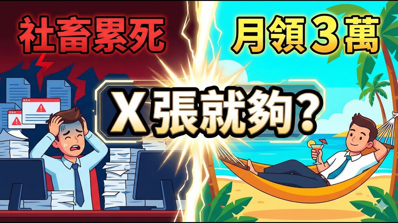 2025 最新版！多少張 ETF 才能財富自由？算給你看，看完這集再進場！0056 00878 00919 月月配 月月領息