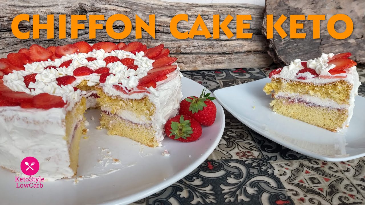 CHIFFON CAKE KETO low carb