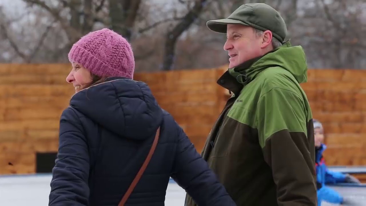 Old Man Ice Skating Prank PART 1   Backflip on ice   Acroice