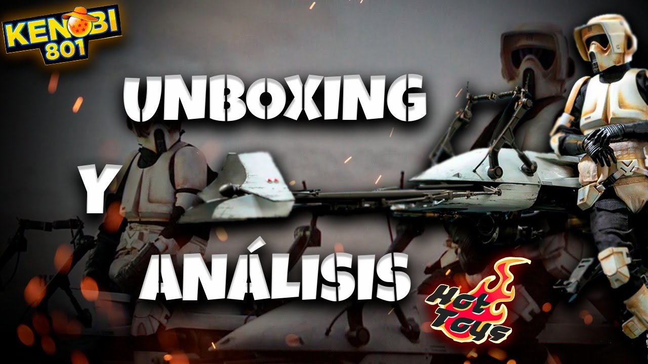 Scout Trooper, Grogu y Speeder Bike | HOT TOYS | - [Análisis en español]