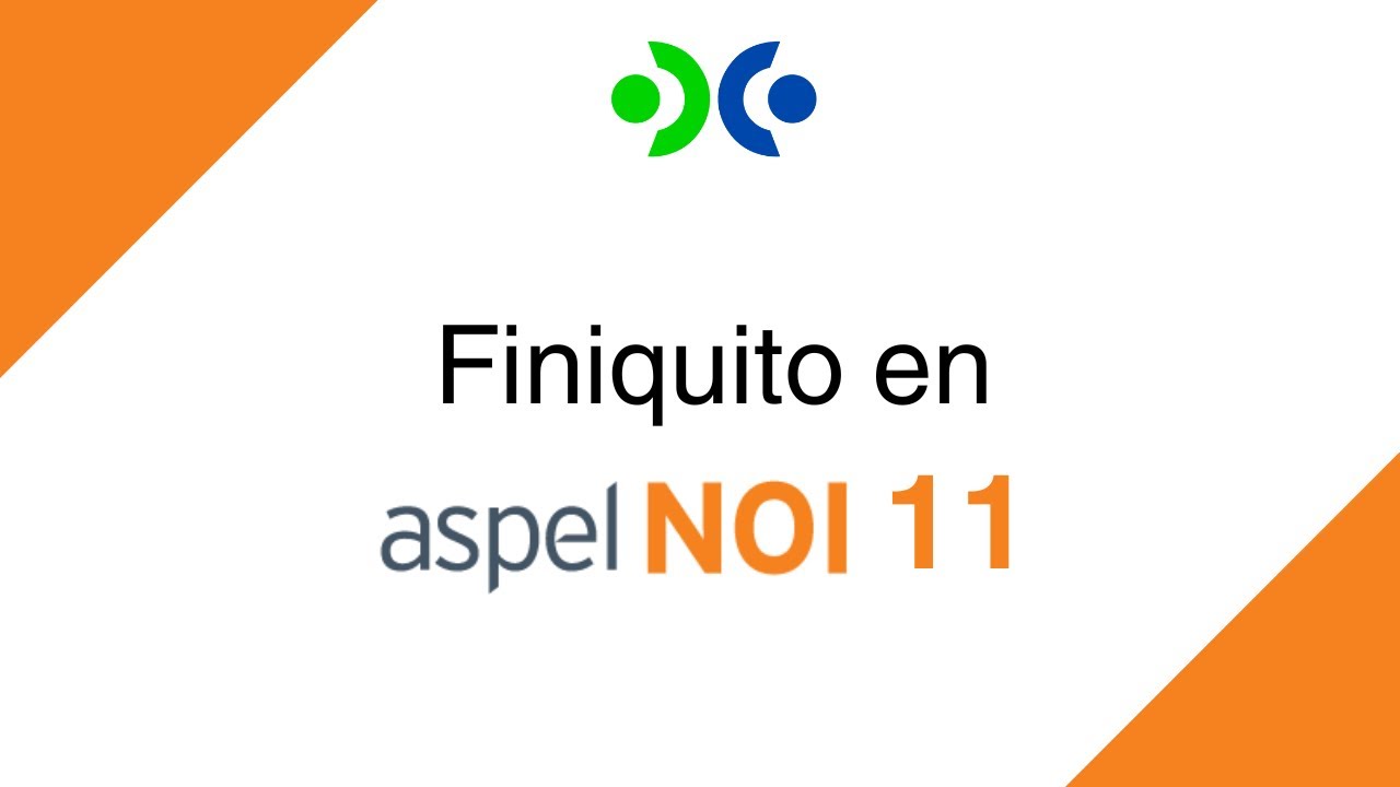 Finiquito en NOI 11