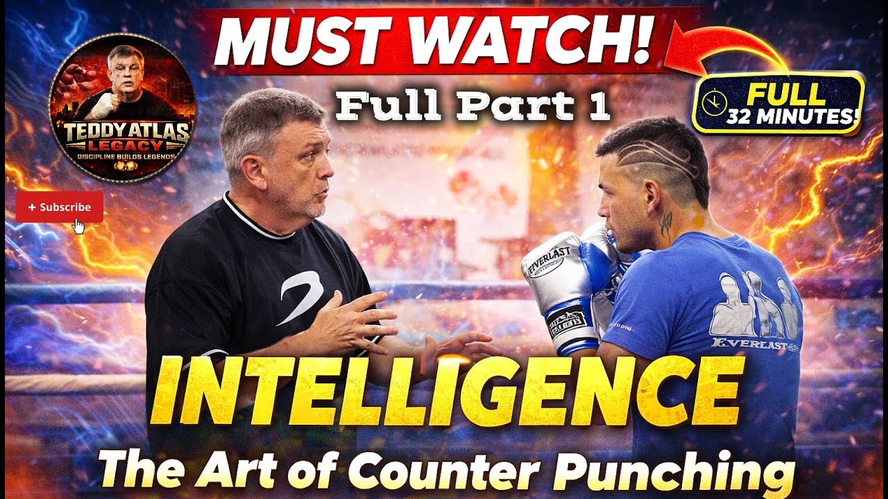Full Part 01: The Art of Counter Punching by Teddy Atlas 🔥 MUST WATCH ! 