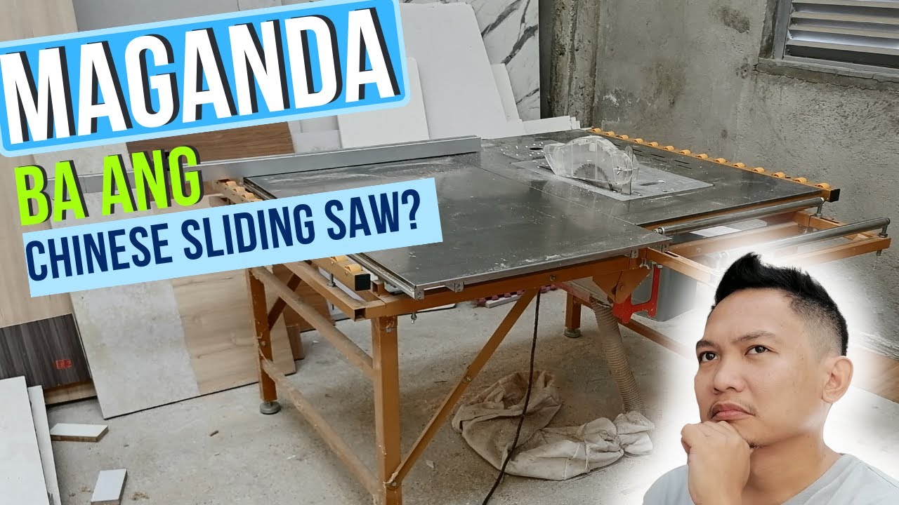 Chinese sliding table saw!