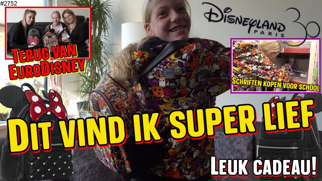 Mama Sonja is terug van EURODISNEY en heeft een CADEAUTJE voor mij meegenomen. ♥ LOVE YOU ♥ #2752