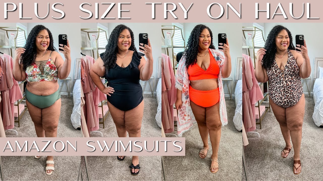 PLUS SIZE SWIMSUIT HAUL 2022 | AMAZON SWIMSUIT HAUL