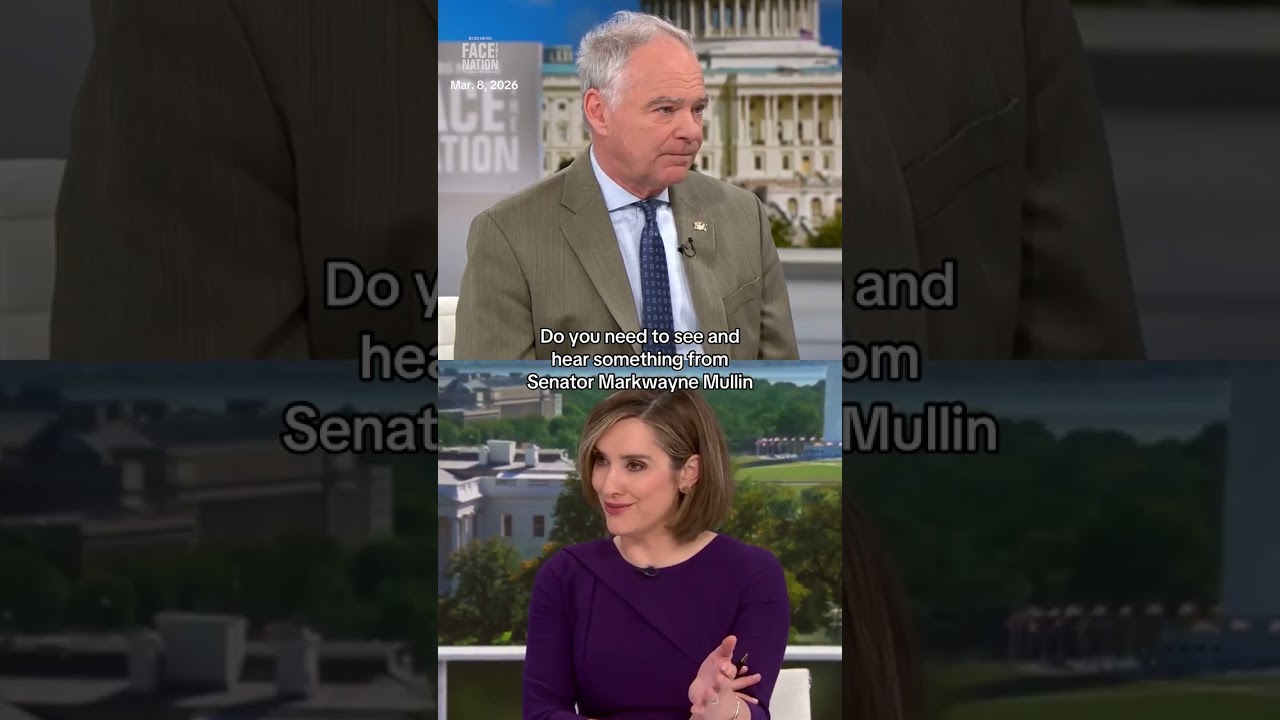 Tim Kaine calls his previous support of former DHS Secretary Kristi Noem a &ldquo;big mistake&rdquo; #shorts