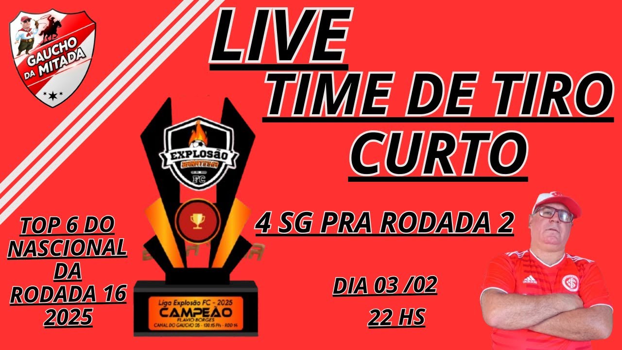 LIVE DE TIRO CURTO RODADA 2