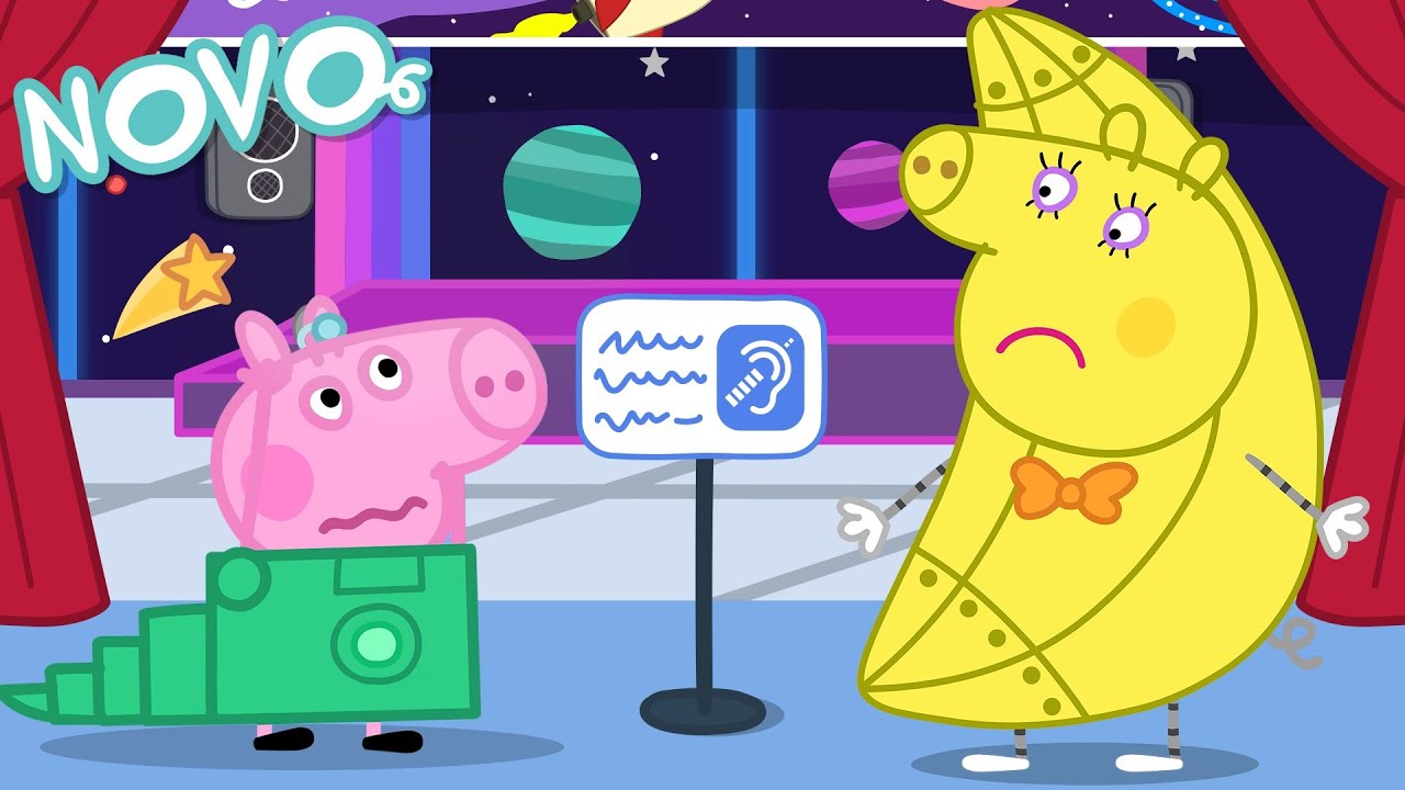 Peppa Pig Português Brasil 👽 CONVENÇÃO DE FICÇÃO CIENTÍFICA 🤖 NOVO Contos da Peppa Pig