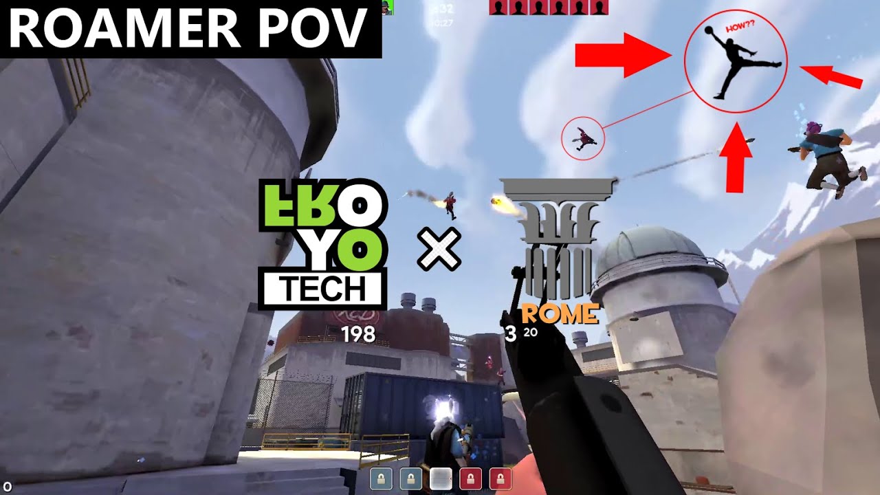 RGL Invite S12 Stage 1 Round 3: FROYO roamer POV vs ROME | Process
