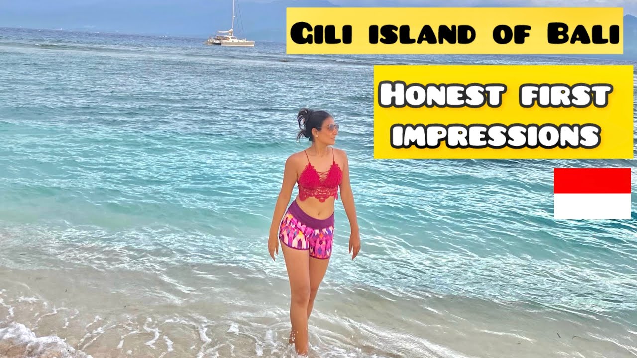Arrival in Gili Island of BALI INDONESIA