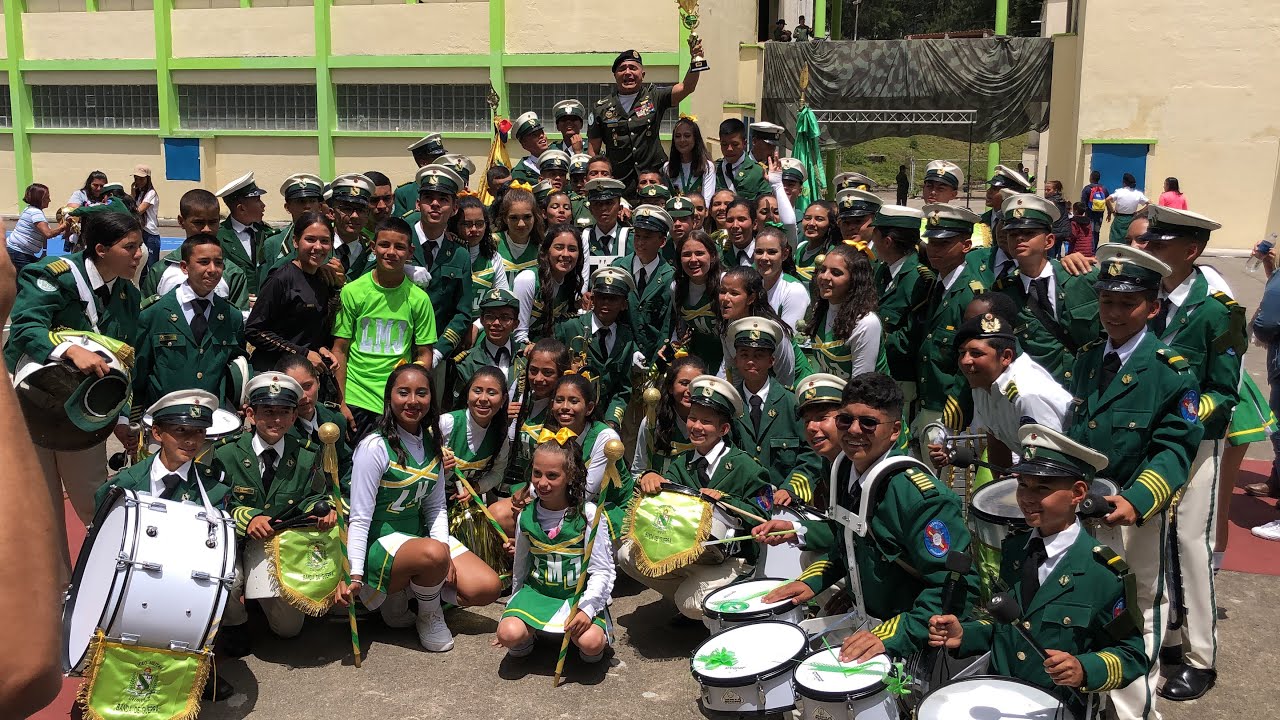LICEO MILITAR JÁUREGUI LA GRITA GUERRA DE BANDAS 10 JUNIO 2022