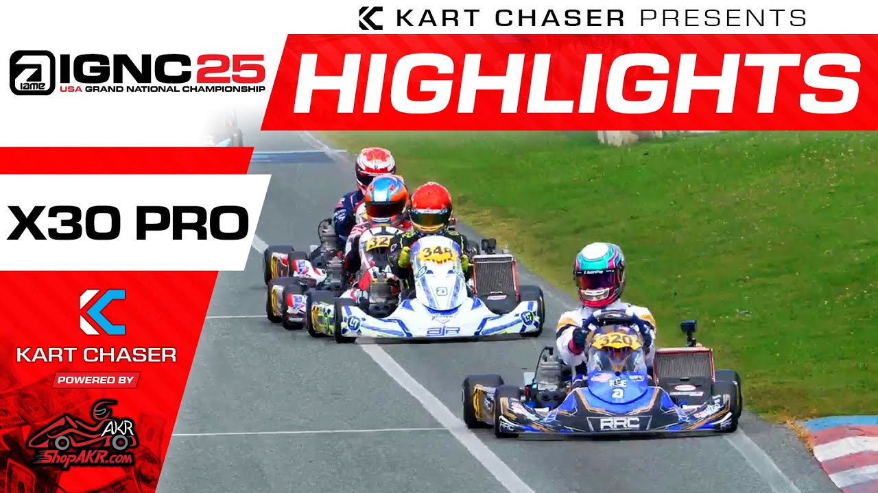 2025 IAME USA Grand National Championship Highlights: X30 Pro