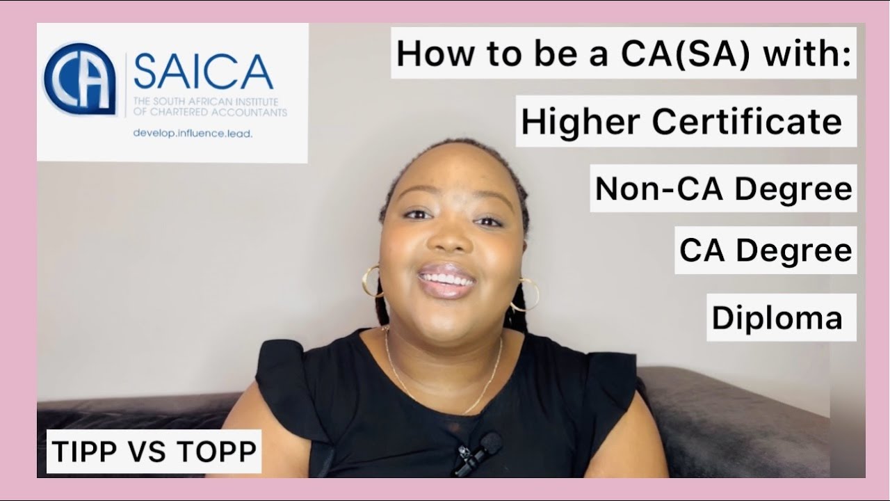 How to Become a Chartered Accountant -CA(SA) | 5 Starting Points |  South African Youtuber