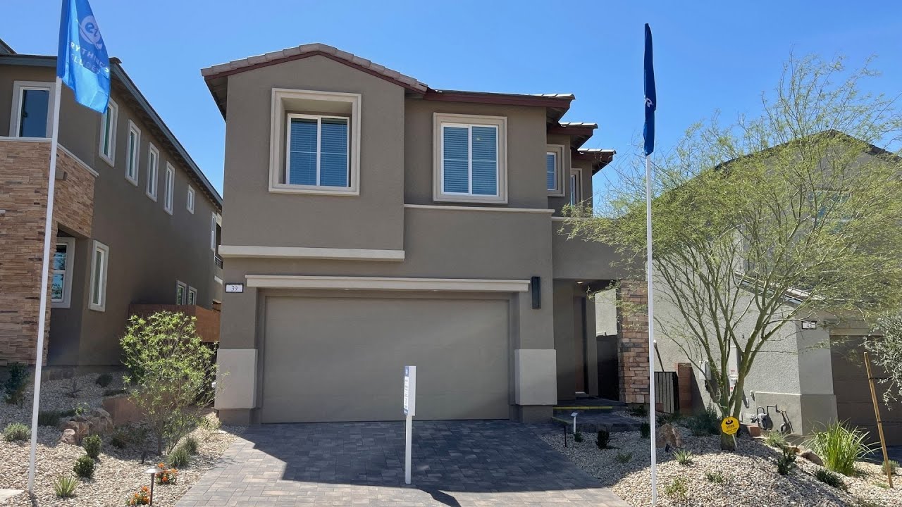 New Home For Sale Lake Las Vegas | Armano by Lennar | Lynn Home Tour | Balcony Views $424k+ 1,949 sf