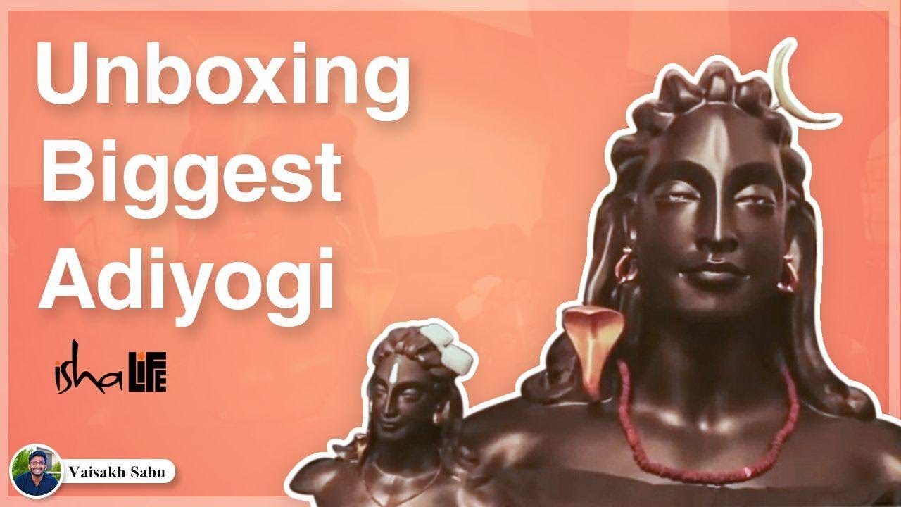 UNBOXING 12 inch Consecrated Adiyogi ft. Dipu anna 😎