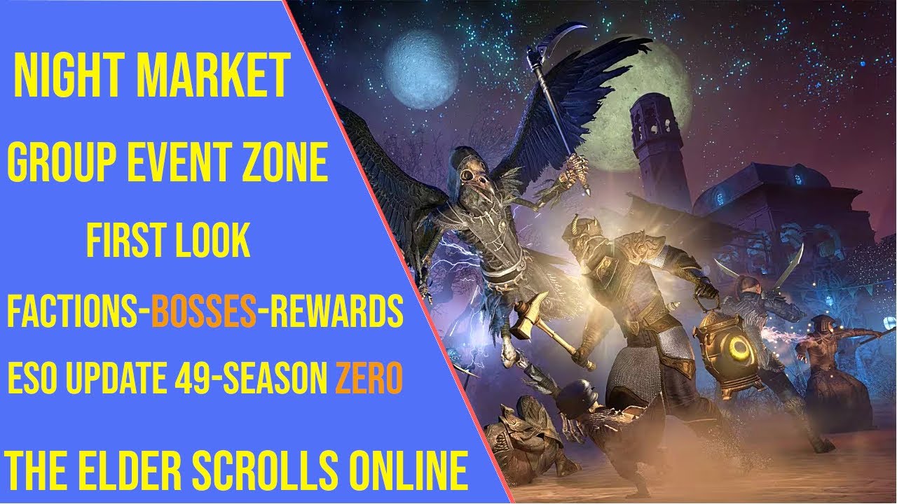Night Market First Look in ESO Update 49!