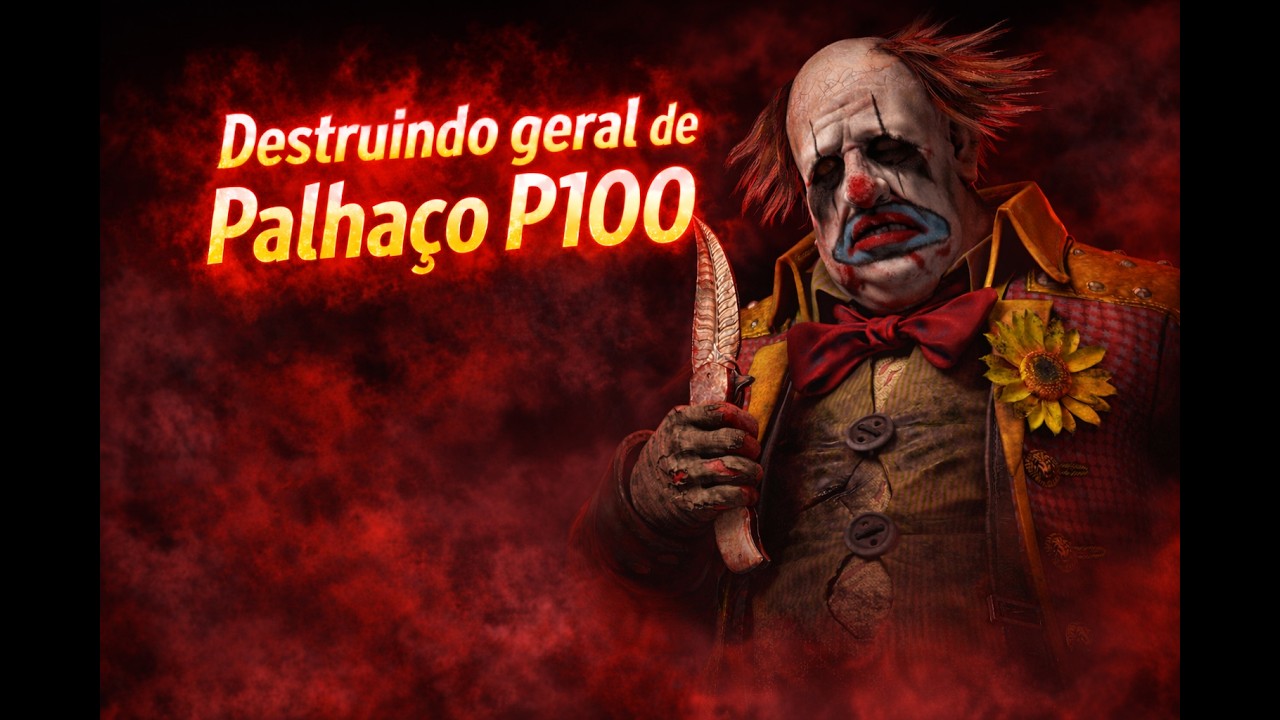 Palhaço P100 gameplay dead by daylight
