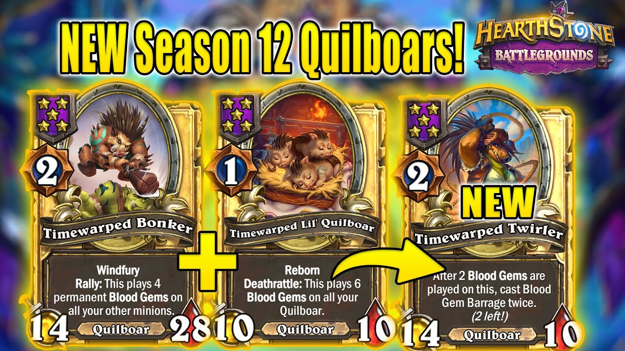 Best Quilboars Minions From The Timewarp Tavern! | Christian Hearthstone Battlegrounds