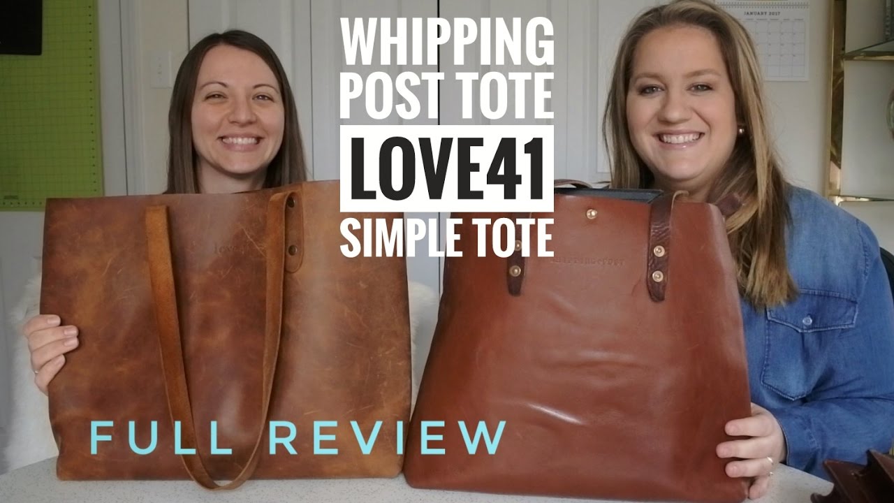 The Best Totes Compared | FULL REVIEW (Whipping Post Tote vs. Love41 Simple Tote)