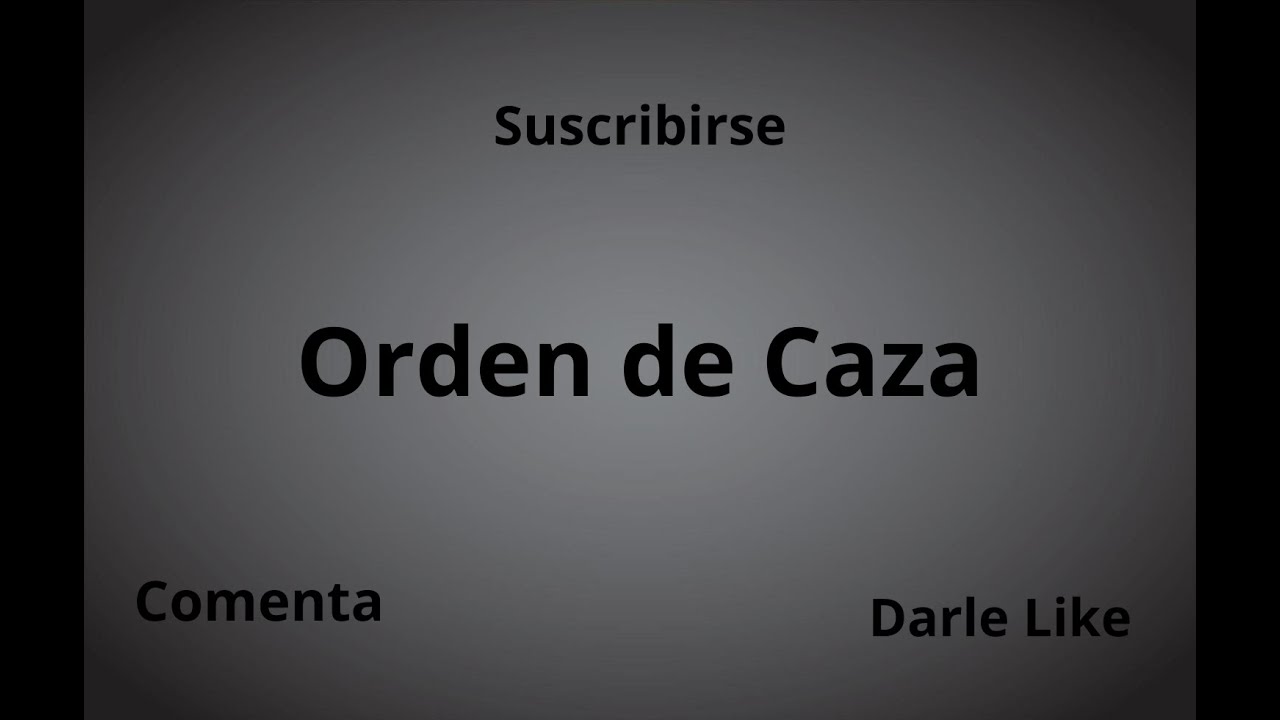 Orden de Caza
