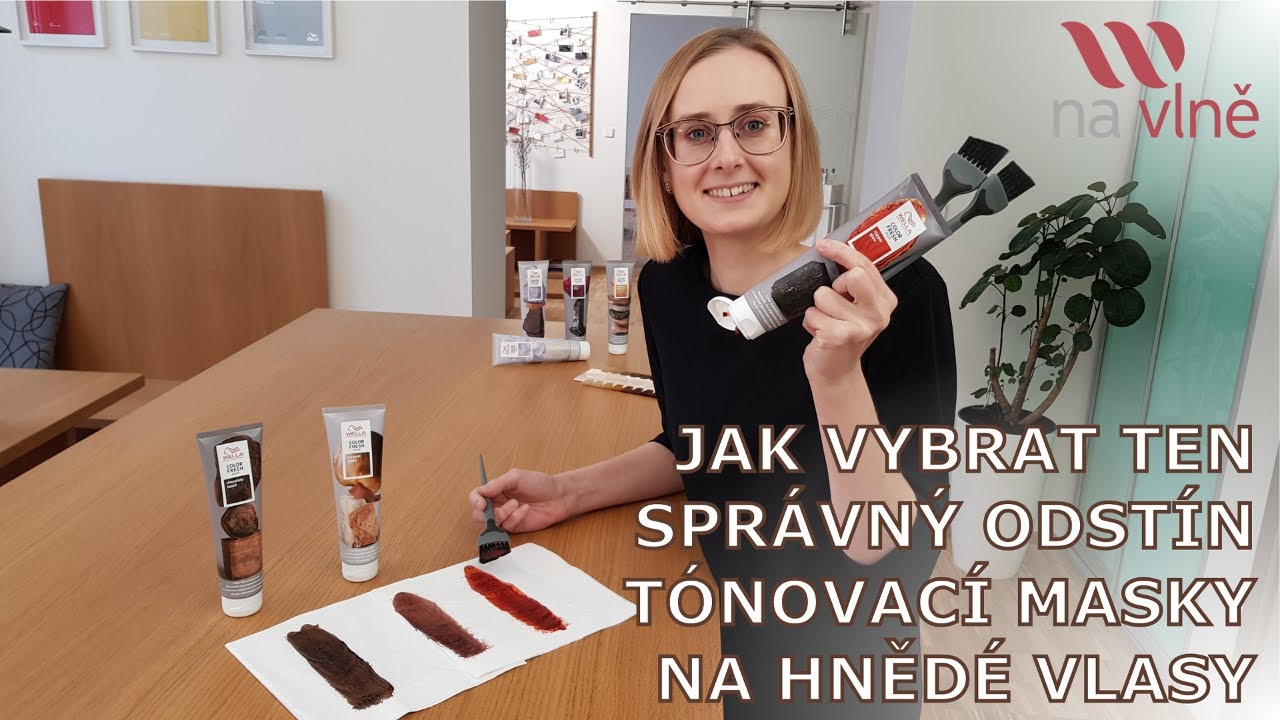 Hnědé vlasy! Jak vybrat ten správný odstín tónovací masky?