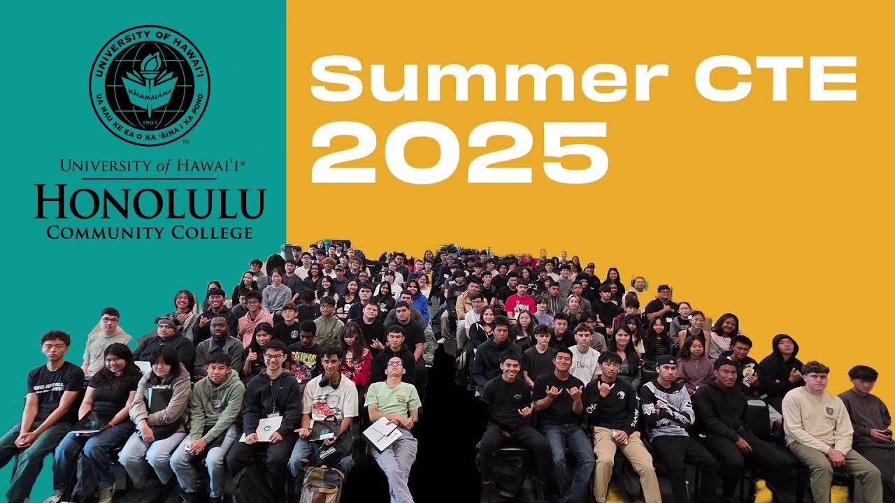 Honolulu CC: Summer CTE Closing Ceremony Slideshow 2025