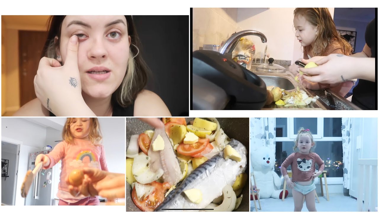 NİLDA BEZİ BIRAKTI 👧🏼 Tencerede Balık Buğlama Yaptık 🥘 Bu Çocuk Beni Ağlatıyor #vlog
