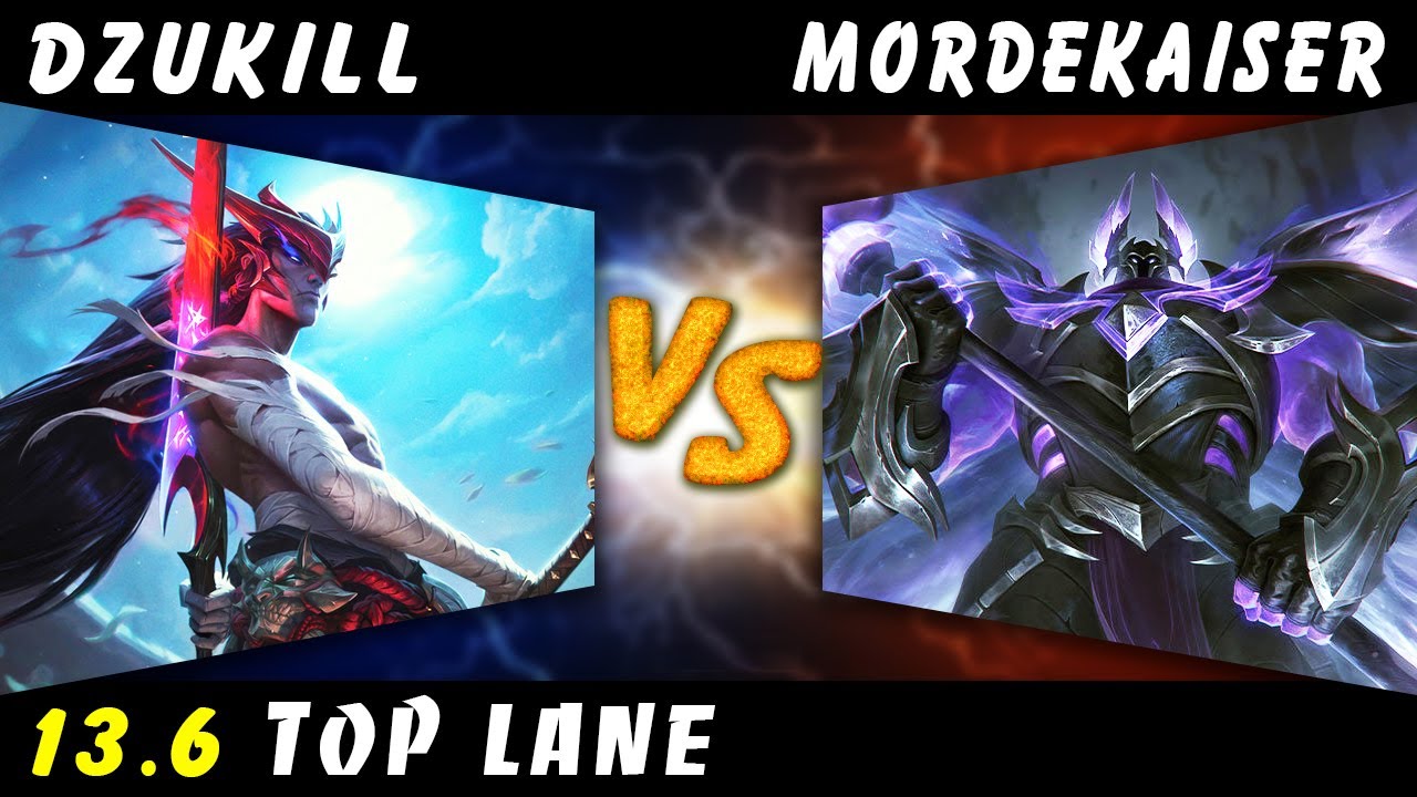 Dzukill - Yone vs Mordekaiser TOP Patch 13.6 - Yone Gameplay