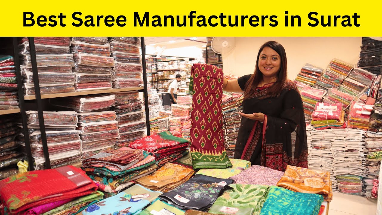 Saree Manufacturers in Surat - Kesaria Textile Company Surat