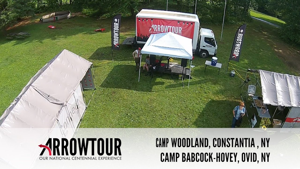 ArrowTour: Camp Woodland, Constantia, NY and Camp Babcock-Hovey, Ovid, NY