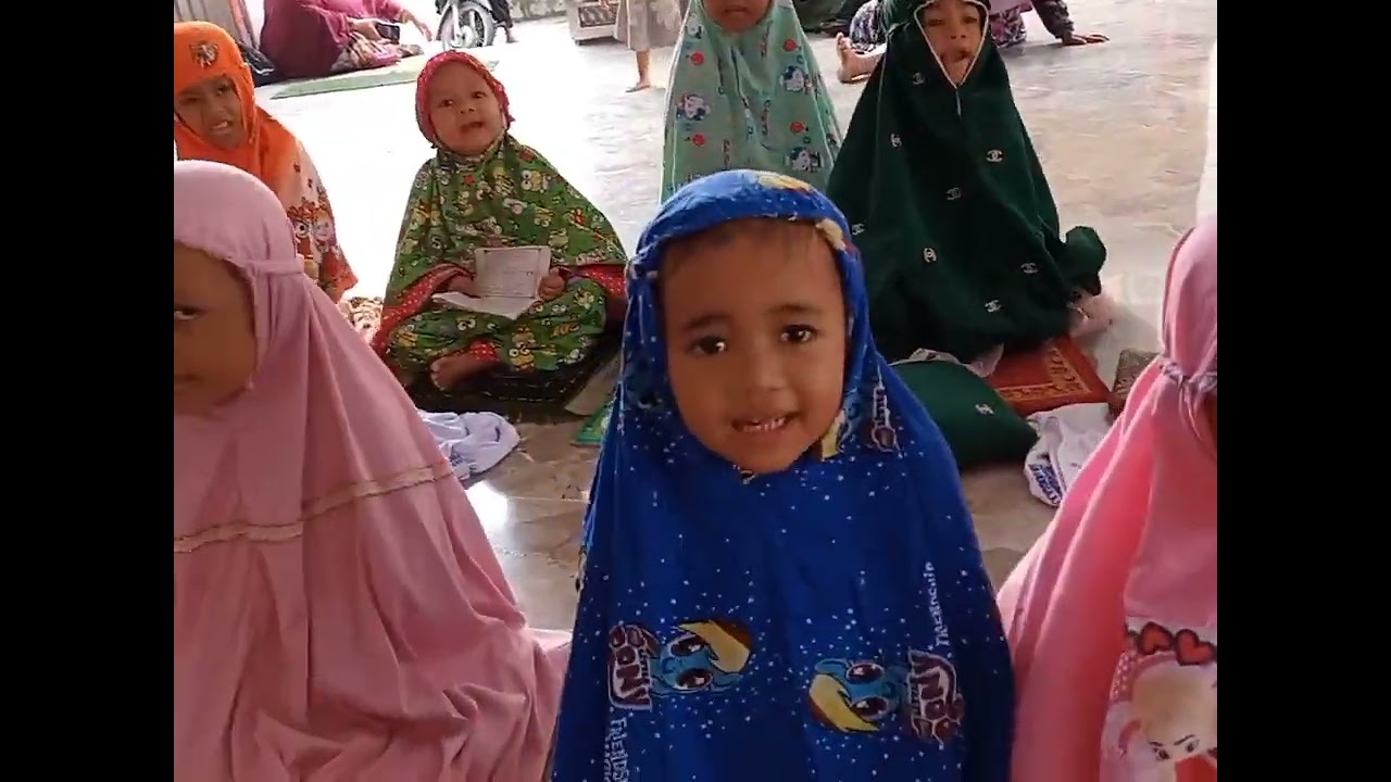 Simulasi Sholat Berjama'ah TK Sanata Bhakti