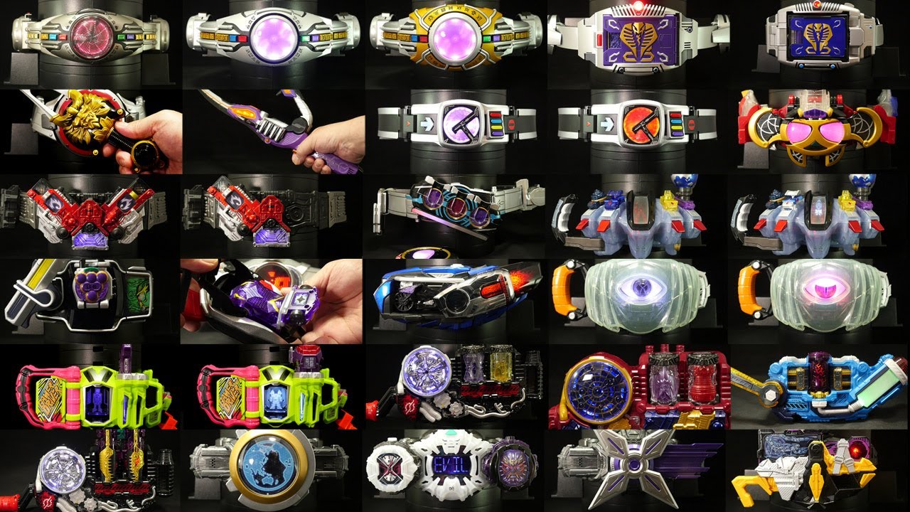 「クセが強い^^」紫の仮面ライダー 滅 シノビ ローグ ゲンム ノブナガ魂 ゼロスペクター チェイサー 龍玄 プトティラ ジョーカー ドッガ ネガ電王 サソード 響鬼 王蛇 タイタン