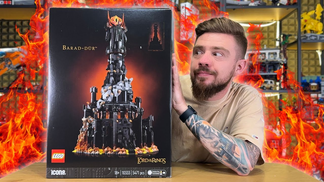 WŁADCA PIERŚCIENI: Barad-dûr 💍 LEGO ICONS 10333 RECENZJA
