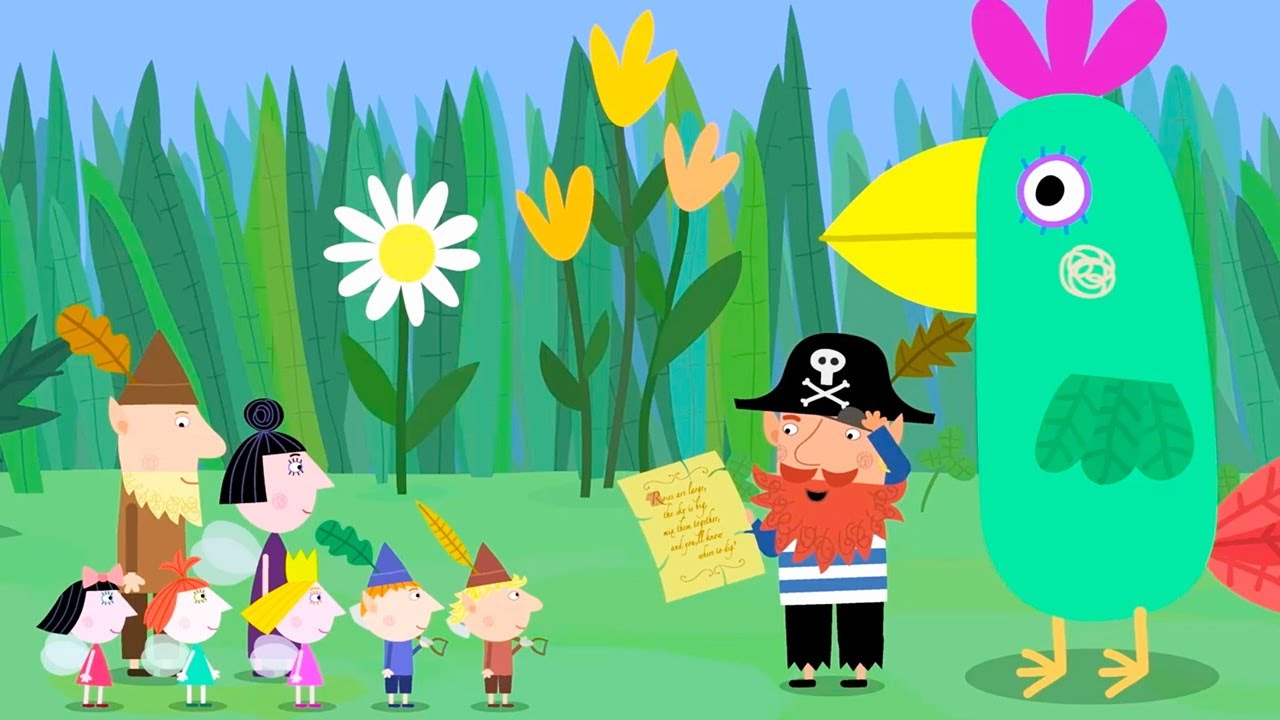 Ben e Holly ✨ Barba Vermelha, O Duende Pirata💥 Desenhos Animados Para Bebês