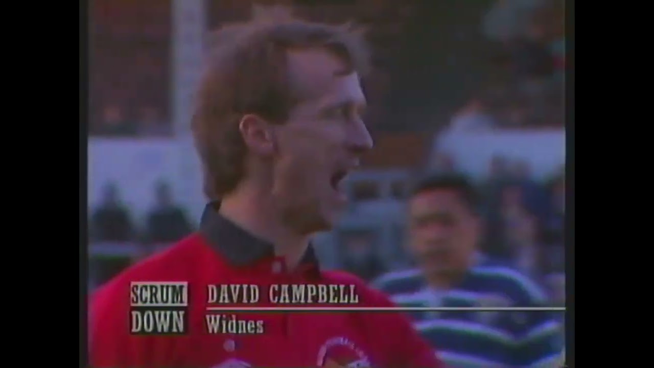1989-90 SCRUMDOWN - LEEDS v FEATHERSTONE ROVERS