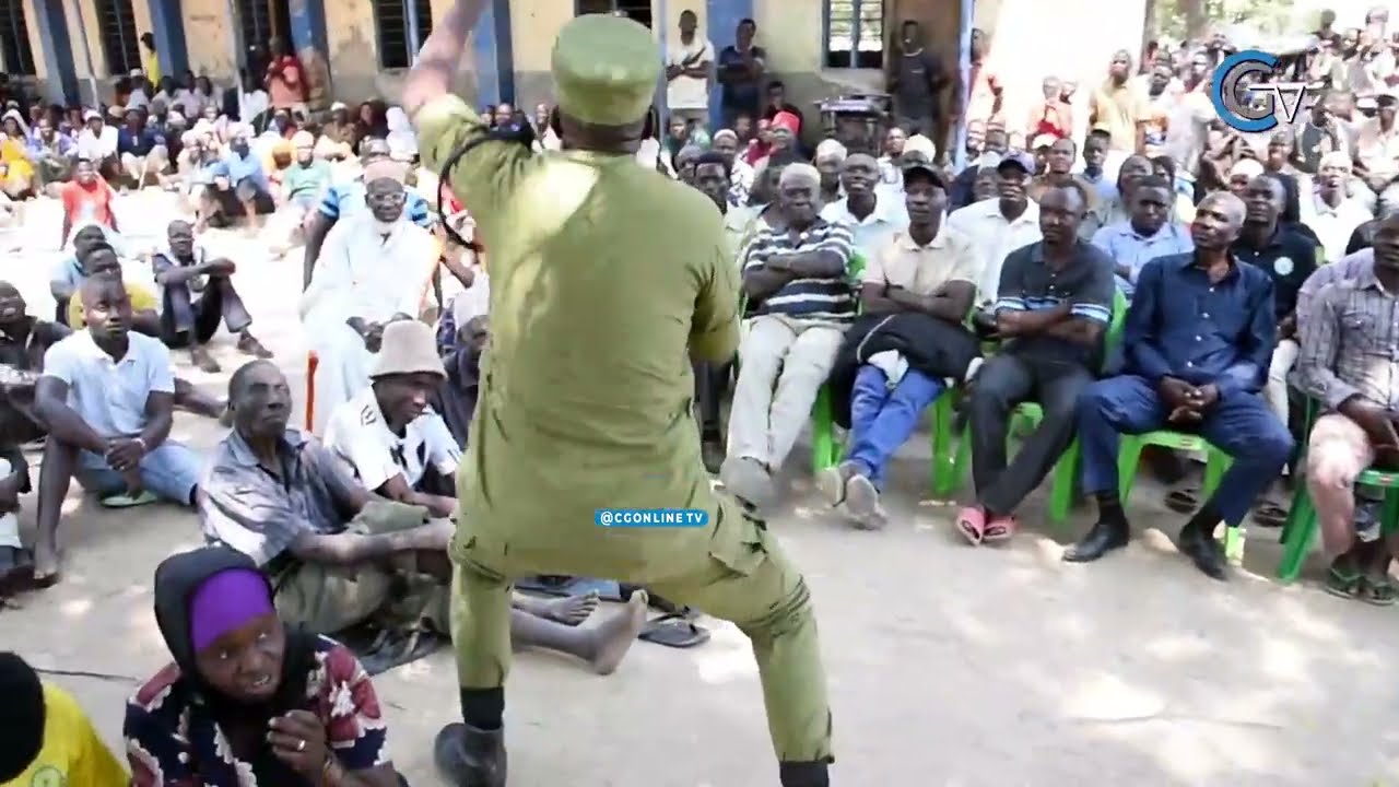 MAUAJI YA MLINZI YAMFANYA AFANDE ACHAPE MAHUBIRI KUKEMEA PEPO LA MAUAJI.