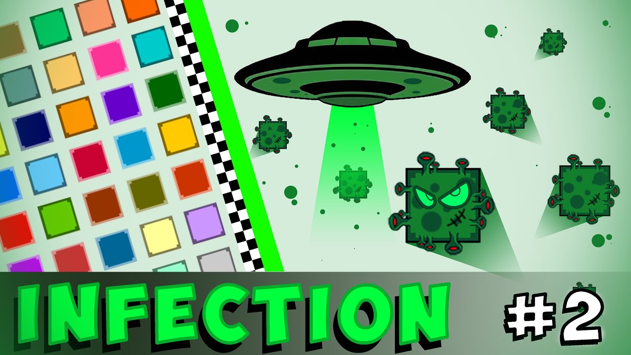 Infection Square Race 2 - Escape the Virus