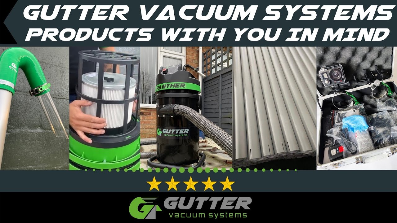 Gutter Vacuum Systems - helping you clear more gutters 👍🏼