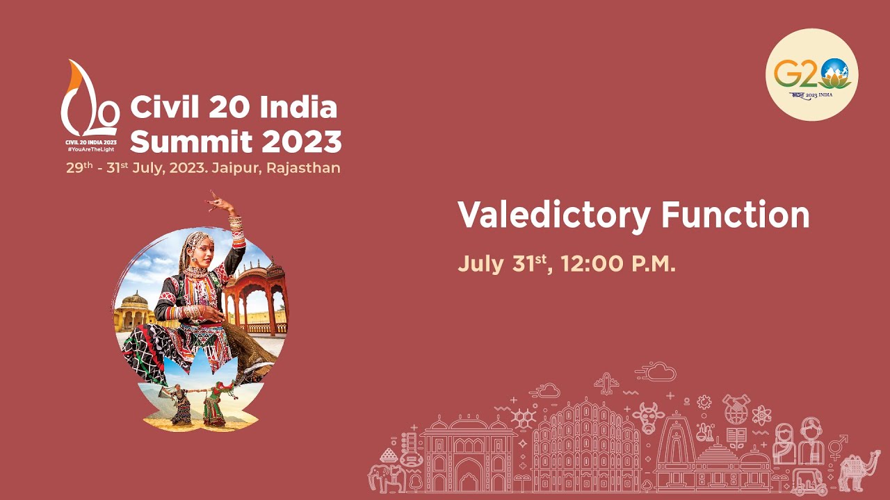 Civil 20 India 2023 Summit: Valedictory Function