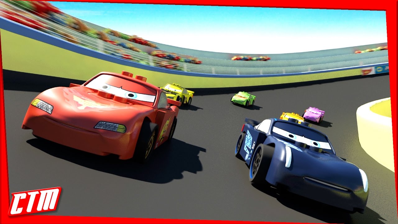 Cars Animated Disney Pixar Jackson Storm RACE Lightning McQueen Mater Frozen Elsa Mater