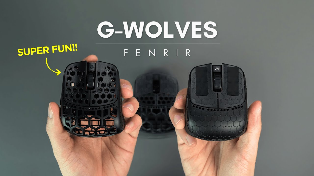 G-Wolves Fenrir Review – Asym & Max | The Best Fingertip Grip Gaming Mice Ever?