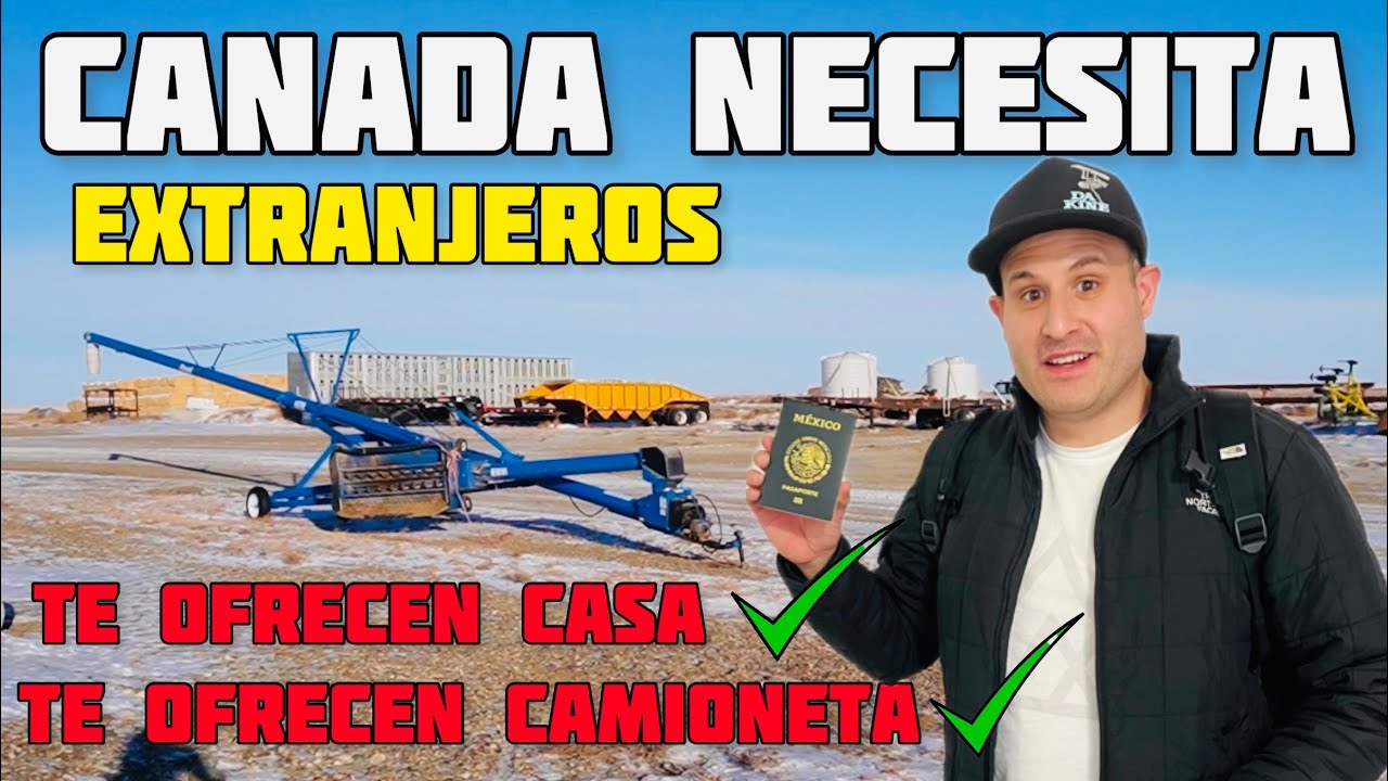 CANADA NECESITA GENTE PARA TRABAJAR DE ESTO!