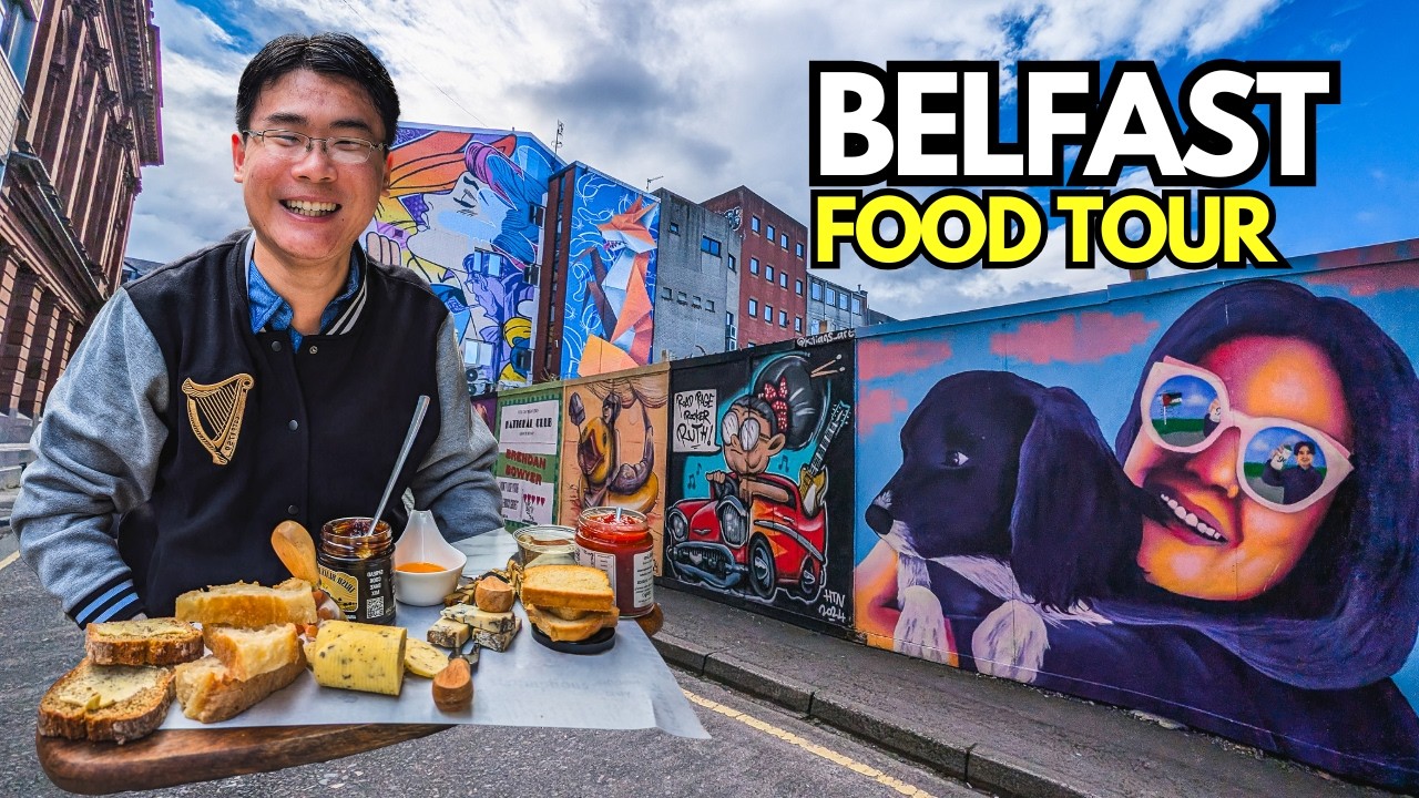 Best Places To Eat & Drink in Belfast in 24 HOURS?! Belfast Food Tour