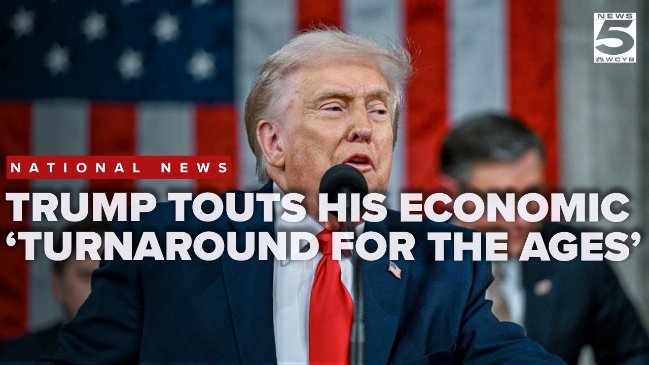 Trump touts 'turnaround for the ages' and economic success in State of the Union Address