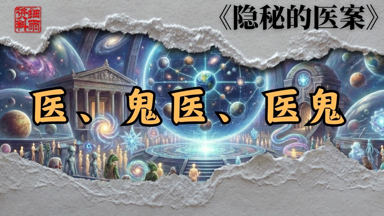 第八个医案  医  鬼医  医鬼  【细雨著作《隐秘的医案》】