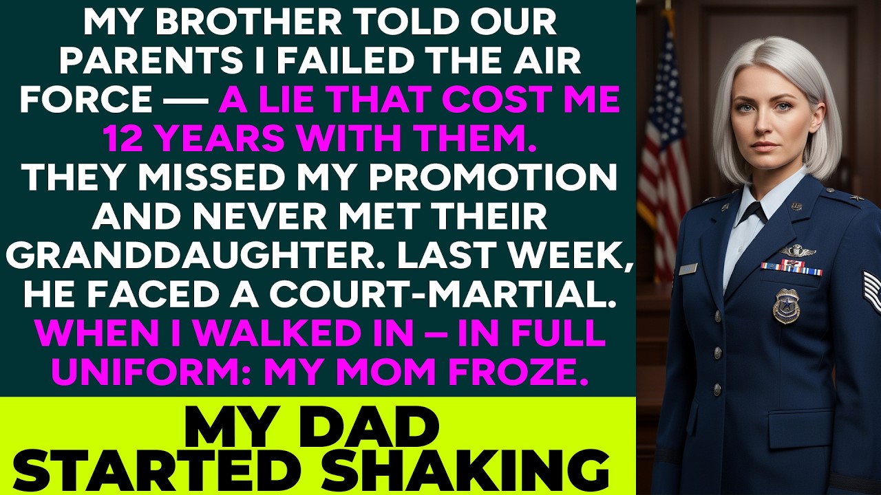 My Parents Believed I Failed the Air Force — Until They Saw Me in Court in Full Uniform
