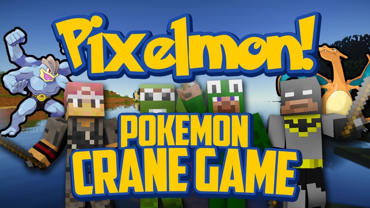 Pixelmon Mini-Game! Pokemon Crane Game! Victory! w/LittleLizardGaming, Ricardo & xRpMx13