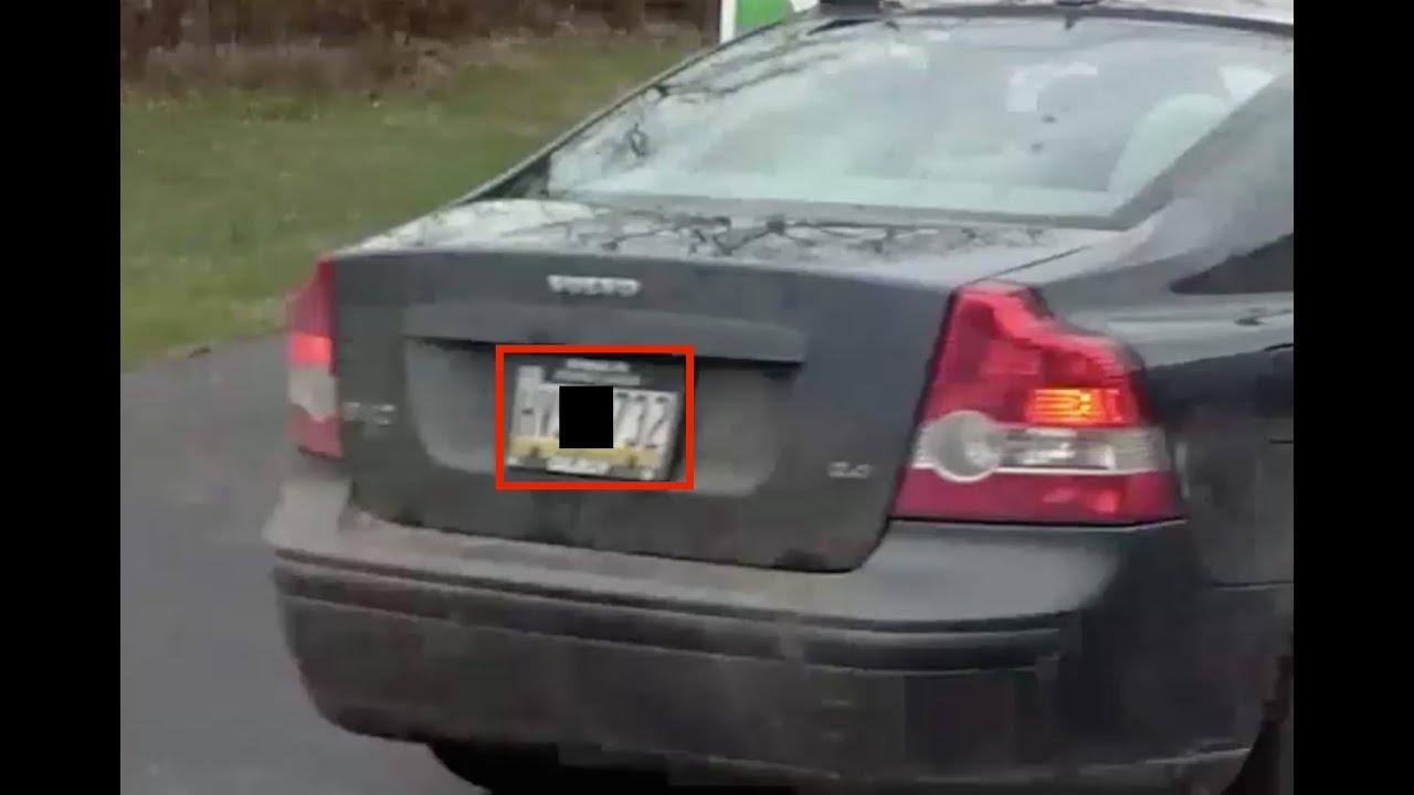 License Plate Capture 4K