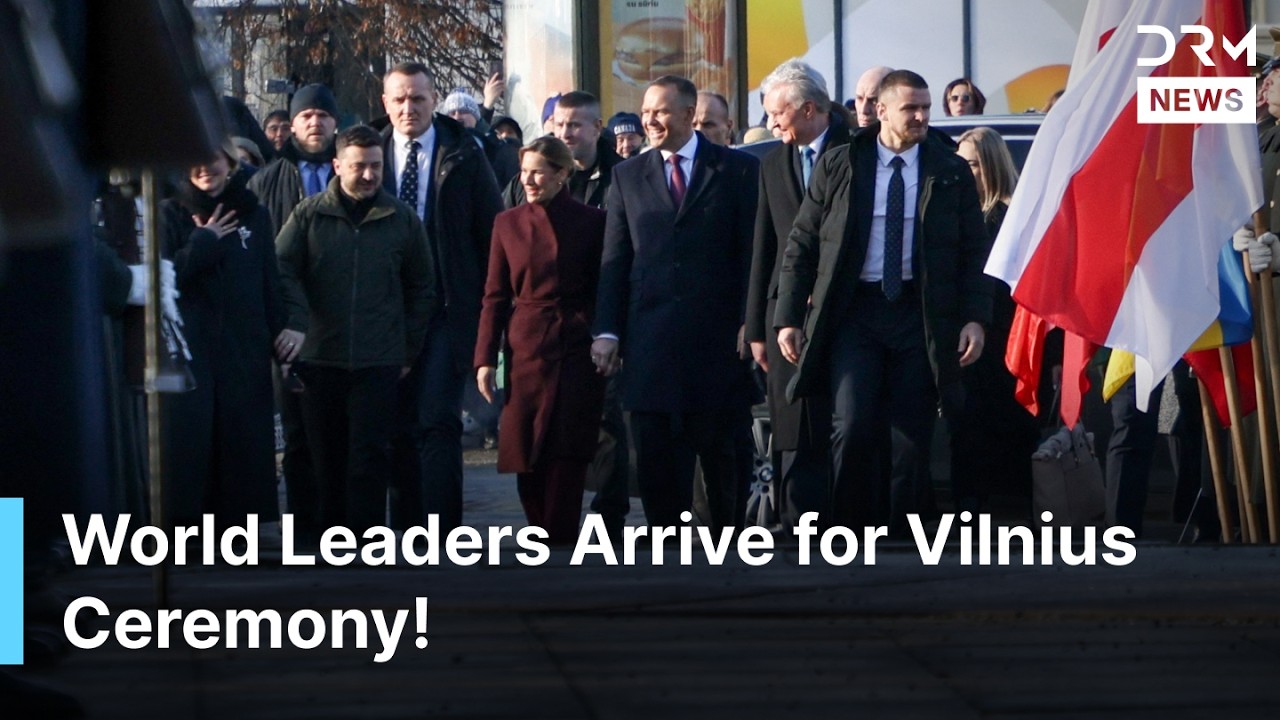 HISTORIC MOMENT: Presidents Arrive in Vilnius for 163rd January Uprising Commemoration | AC1Z